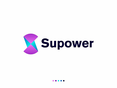 Bolt Power Abstract S Initial Letter Modern Tech Logo Design