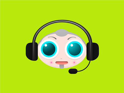 Customer Service Avatar avatar customer customer service emoplyee face icon office service vector