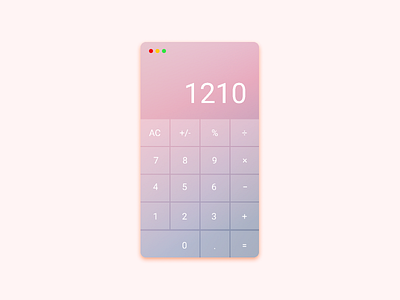 Daily UI 004 Calculator