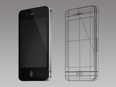 Gradient Mesh - iPhone 4