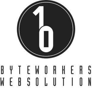 Byteworkers websolution ci corporate identity logo logotype