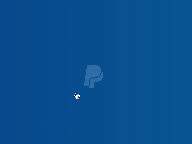 PayPal Burst animation code microanimation mojs