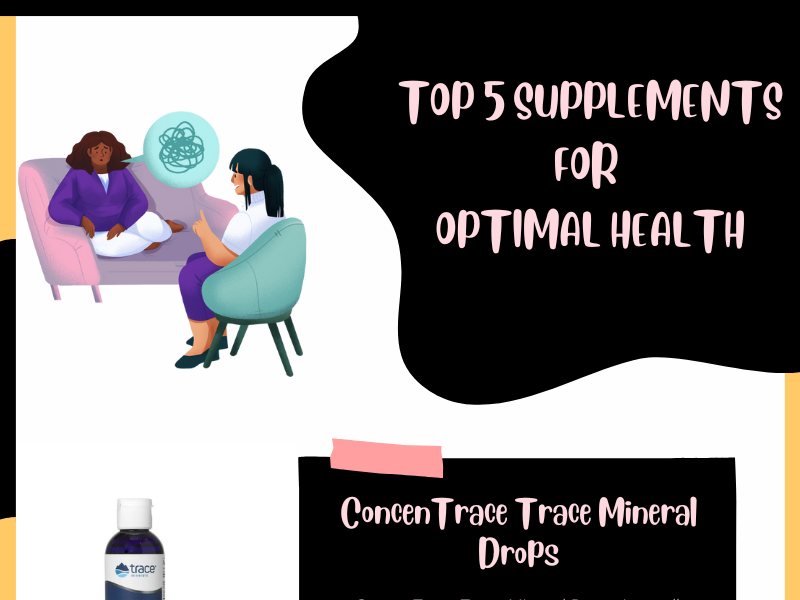 Top 5 Supplements For Better Health by HealthBar on Dribbble