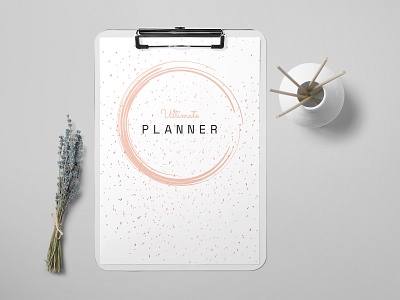 Planner Cover Template