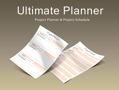 Ultimate Business Planner ( Project Planner & Project Schedule ) goals