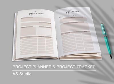 Project Planner & Project Tracker 3d animation branding design facebook fb cover graphic design hotel trifold brochure illustration logo ui vector