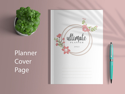 Ultimate Planner Cover Page branding business planner cover cover page design facebook fb cover graphic design hotel trifold brochure illustration logo pace planner ui vector