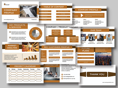 Modern Company Profile Presentation