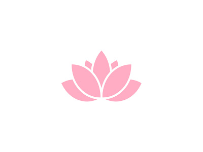Lotus branding flower identity logo lotus meditate meditation minimal simple spiritual