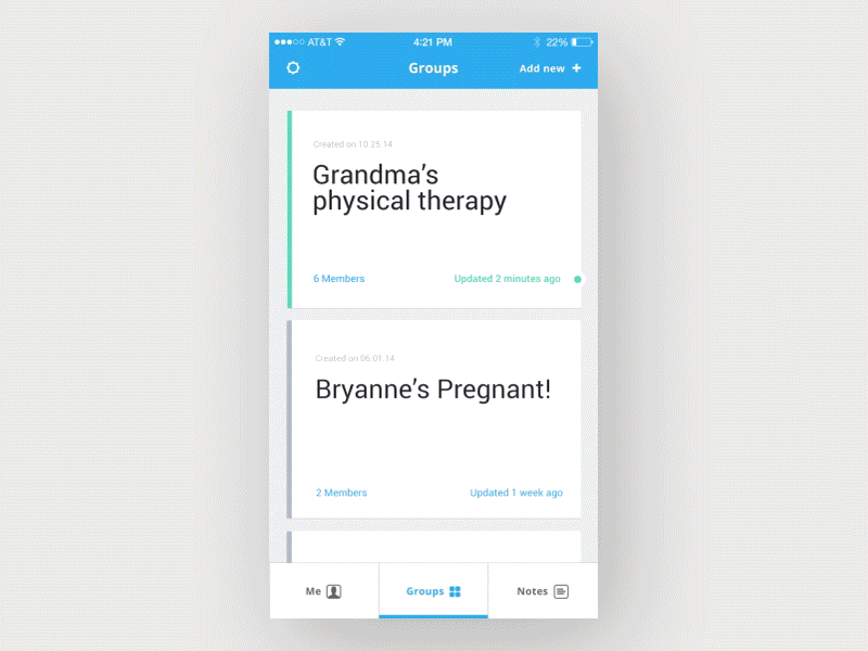 Spectra Groups aftereffects corporate design healthcare motion product ui