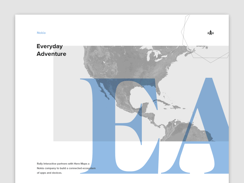 Everyday Adventure design interaction map type ui