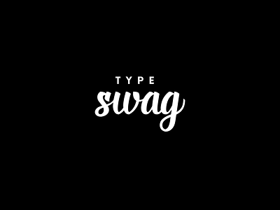 TypeSwag #1 branding logo logotype wip