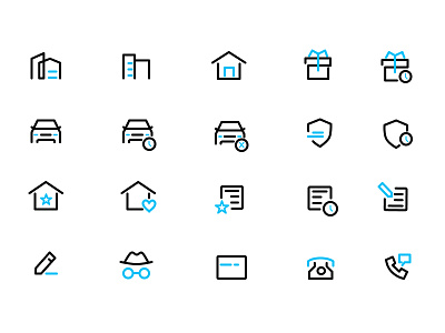 blue iconset