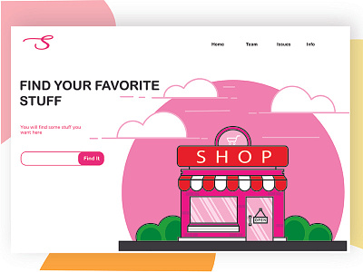Online shop web design