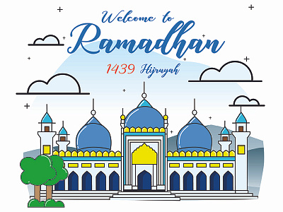 Welcome To Ramadhan 2018 character designer graphic designer homepage illustrator ui design uiux user interfaces ux designer vector web web design