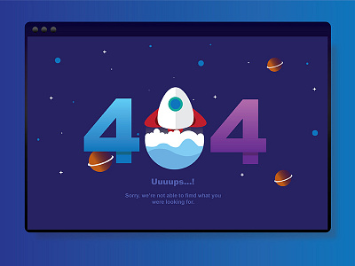 Exploration for 404 design page character designer graphic designer homepage illustrator ui design uiux user interfaces ux designer vector web web design