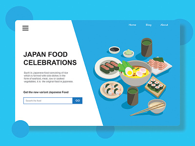 This is the design interface to Japanese Food character design design graphic designer graphic designer homepage illustration illustrator interface ui design ui designer ui web design uidesign uiux user interfaces userinterface ux designer vector web web design