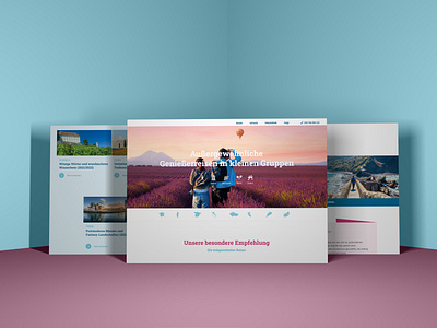 Travel - Website UI Design