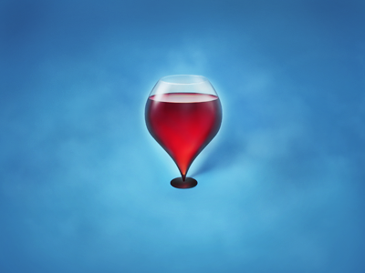 Wineglass location icon