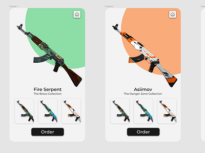 CS:GO mobile store idea