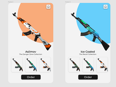 CS:GO mobile store part 2