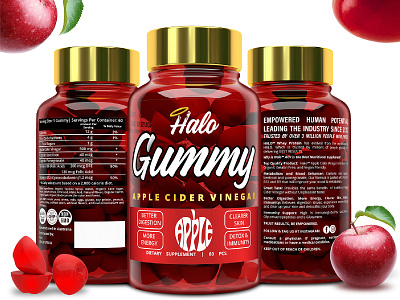 Branding & Packaging Design for Apple Cider Vinegar Gummies