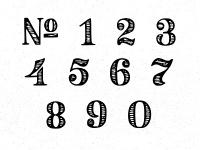 Vintage Numerals