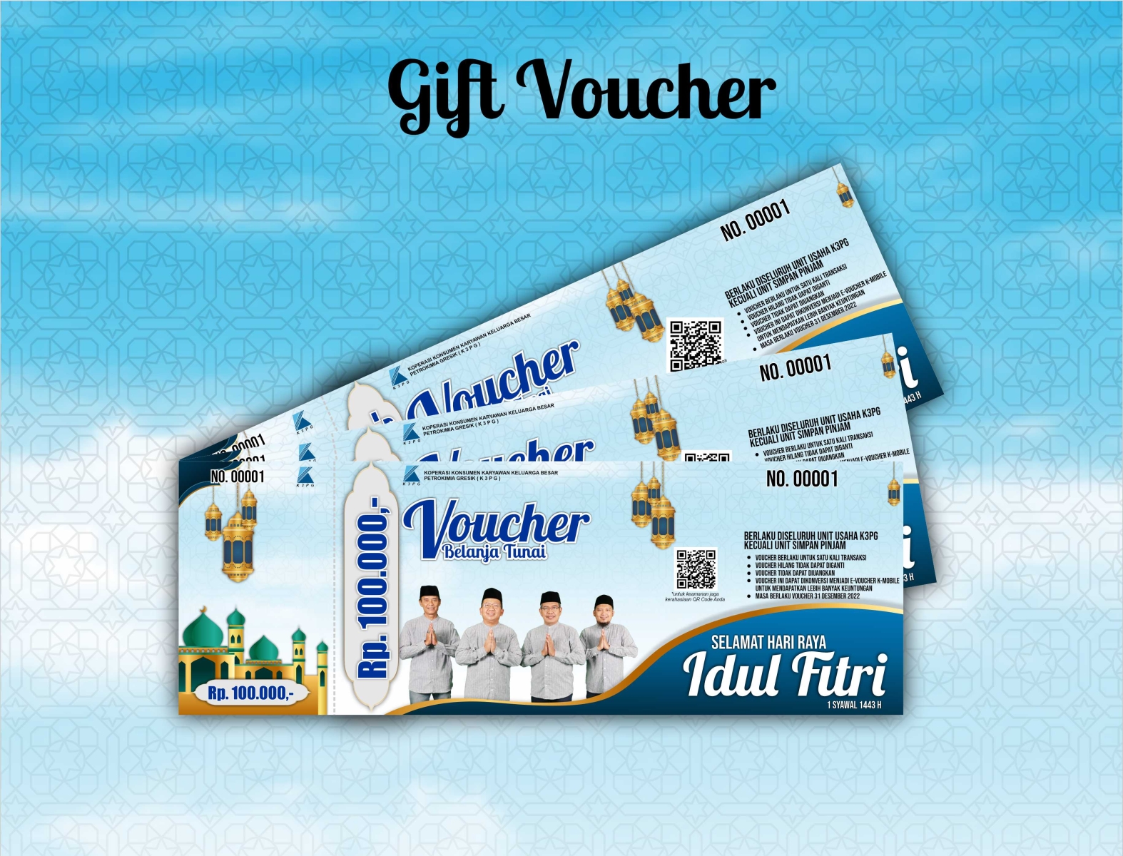 GIFT VOUCHER / DESIGN by Amy Wahyudi on Dribbble