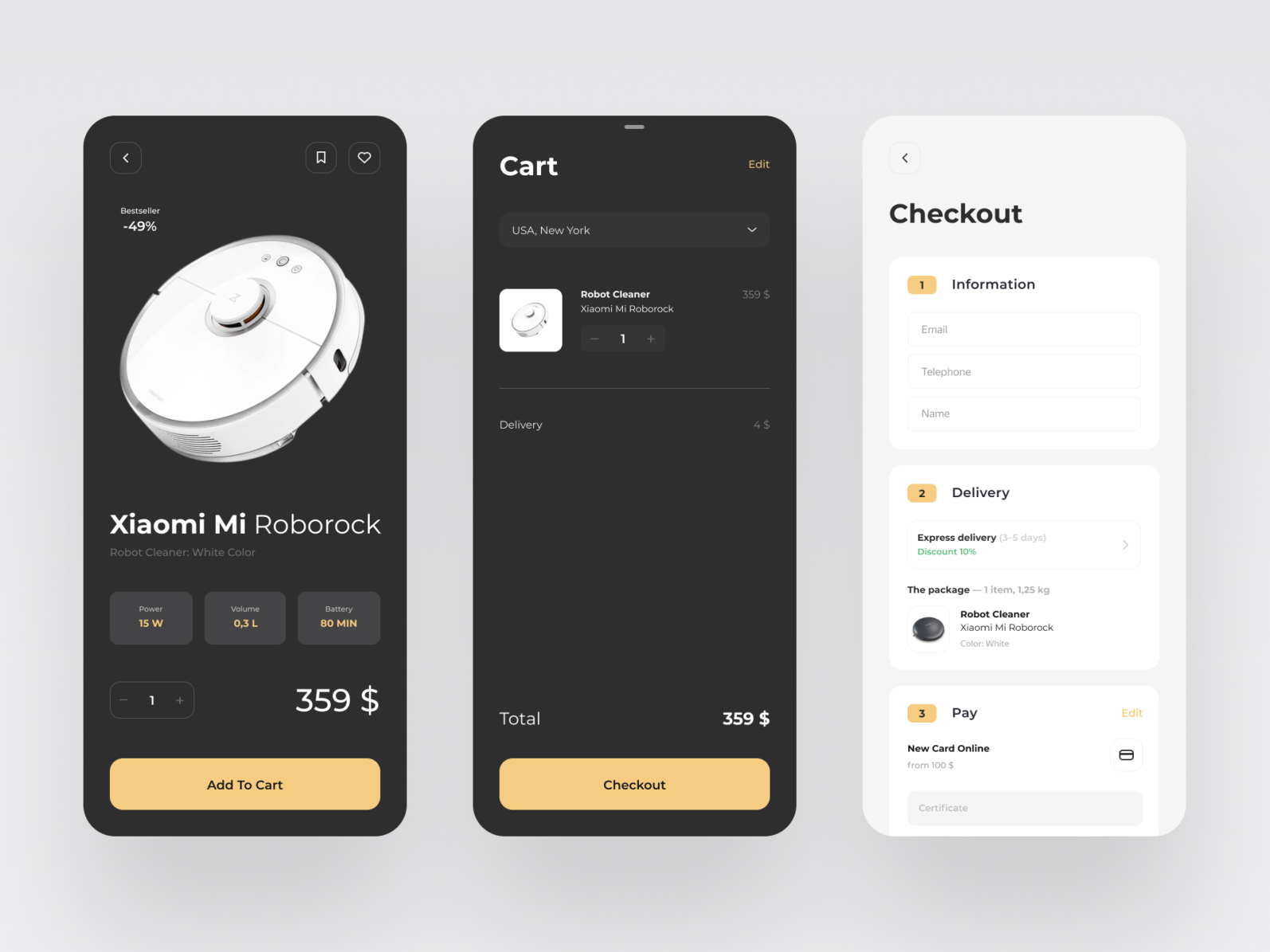 Smart Coffee Maker by Ionut Zamfir on Dribbble