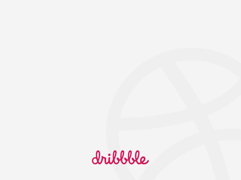 Hello Dribbble! first hello minimalism shot typing