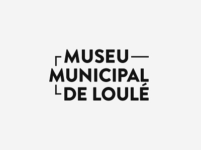 Museu Municipal de Loulé behance brand branding logo logodesign logotype museum timeline