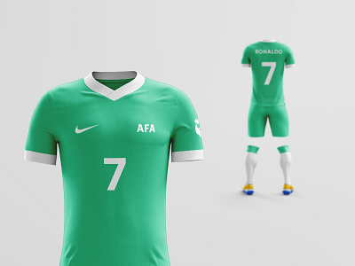 Uniform AFA brand branding identity king logo logotype soccer symbol uniform