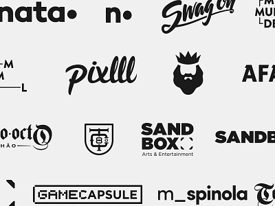 Logofolio One brand branding collection identity logo logofolio logotype mark symbol