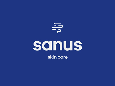 Sanus - Skin Care brand icon logo logodesign logotype mark skincare snake symbol