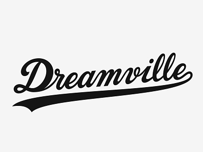 Dreamville calligraphy customtype dreamville handlettering lettering logo redesign type typography