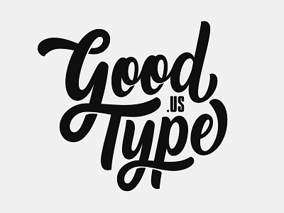 Good Type Vector brand calligraphy customtype goodtype handlettering identity lettering type typography vector
