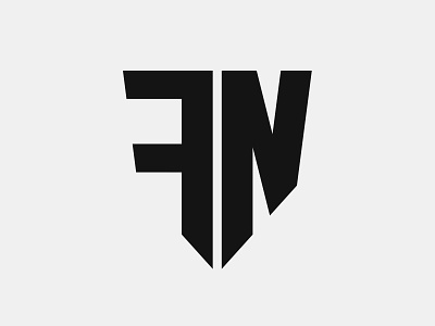 Fake Noobs brand branding gaming guild identity lettering logo logodesign logotype monogram symbol type typography vector