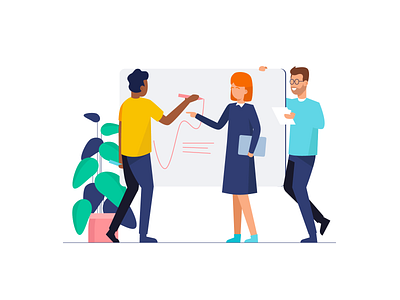 Teamwork & Startup Illustrations