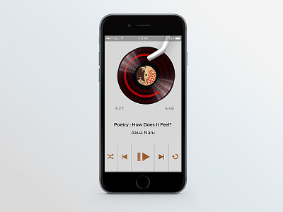 DailyUI - Day 9 - Music player dailyui day9 uidesign