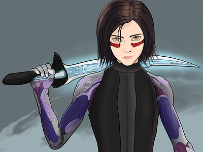 Battle Angel Alita designs, themes, templates and downloadable graphic  elements on Dribbble