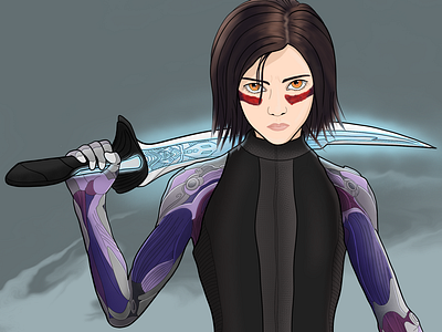 Alita: Battle Angel by Laura van Aperen on Dribbble