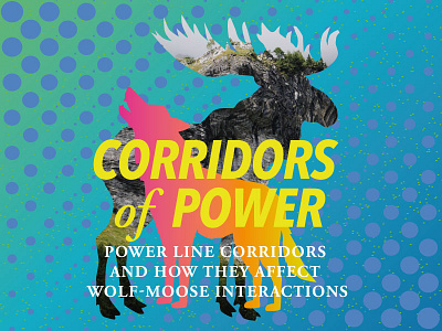 Corridors of Power banner memorial moose university vector web wolf