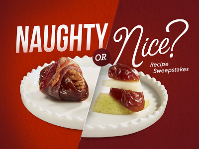 Naughty or Nice? consumer promotion contest dates holiday medjool dates recipes sweepstakes