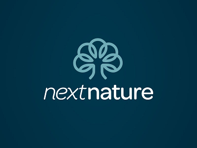 Next Nature Logo bedding embroidery identity logo mattress natural nature sewing sleep textile tree