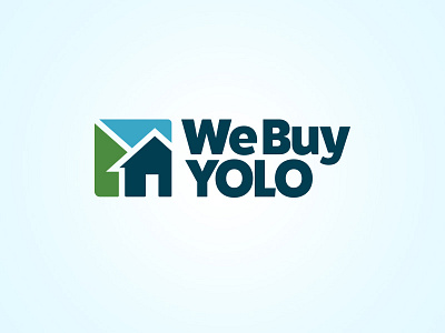 We Buy Yolo Logo branding branding and identity home house local logo real estate real estate agency selling website