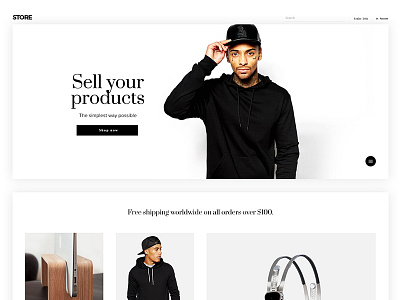 Kallyas Store dailyui design graphic interface layout template theme ui ux website wordpress