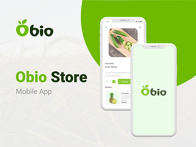 Obio Store app design illustration mobile store ui uiux ux web design website