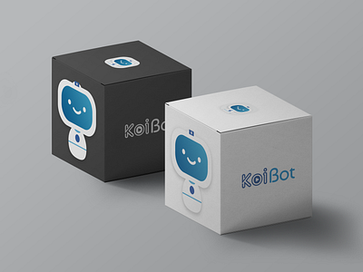 Koi Bot app branding design illustration logo