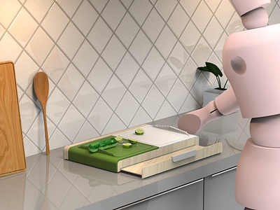 Adaptive Kitchen Cutting Board