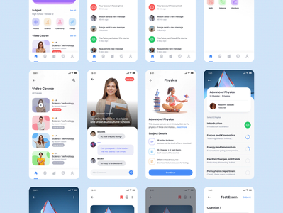 Education App by Dokkan Agency on Dribbble